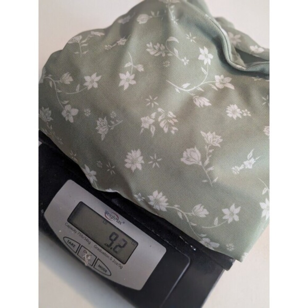 SO Green & White Mesh Floral Milkmaid Cap Sleeve Cottage dress Juniors X XL - Picture 9 of 9